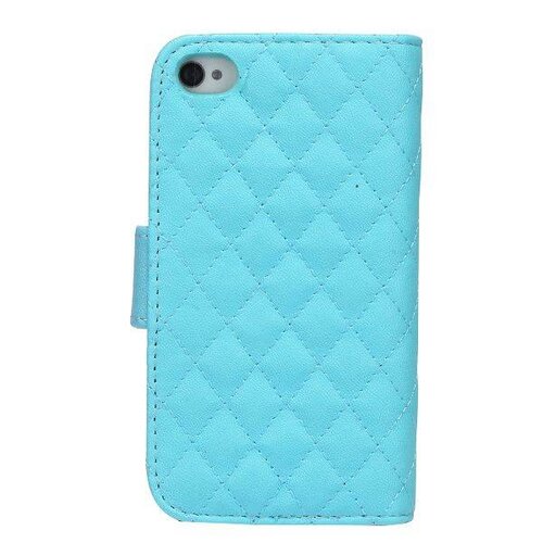 grids wallet bling hartje flip stand leren hoesje 6727039