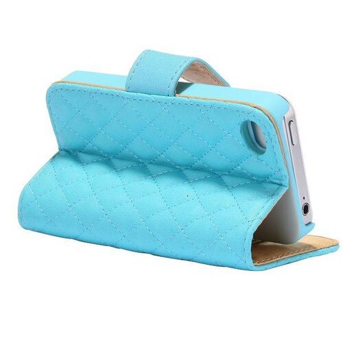 grids wallet bling hartje flip stand leren hoesje 6727039