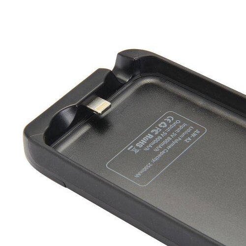 oplaadbare back up batterij leren coated hard pc