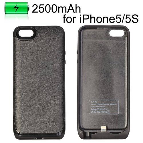 oplaadbare back up batterij leren coated hard pc