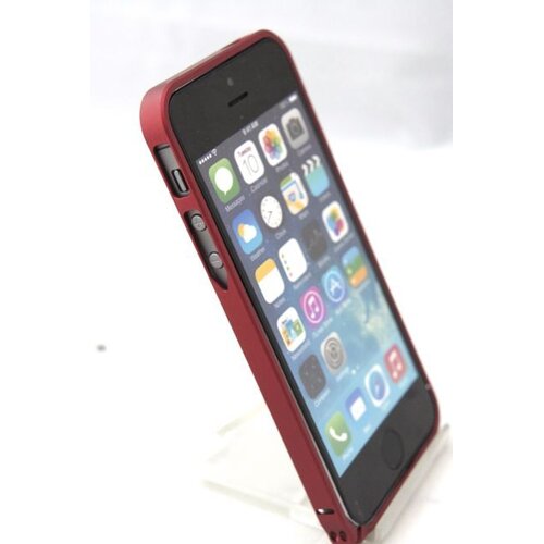 0.7mm Ultra dun Aluminium Bumper voor iPhone 5 5s rood