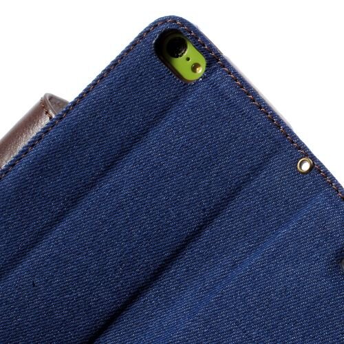 jeans iphone 5c wallet stand case blauw 6759532 jeans iphone 5c wallet stand case blauw 6759532