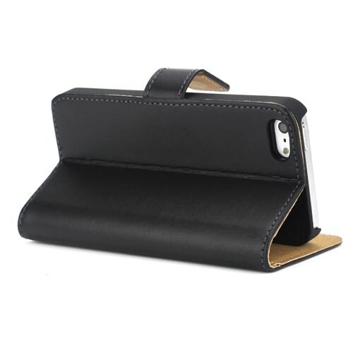 split leren wallet iphone 5 s se zwart split leren wallet iphone 5 s se zwart