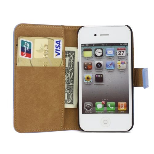 book case iphone 4 4s blauw book case iphone 4 4s blauw