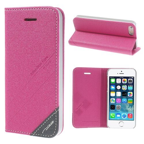 PU Leren Wallet iPhone 5(s)/SE - Roze