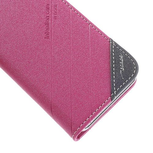 pu leren wallet iphone 5 s se roze pu leren wallet iphone 5 s se roze