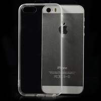 TPU 0.5mm Softcase iPhone 5(s)/SE - Transparant