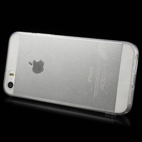 tpu 0 5mm softcase iphone 5 s se transparant