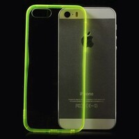TPU 0.5mm Softcase iPhone 5(s)/SE - Neon Groen