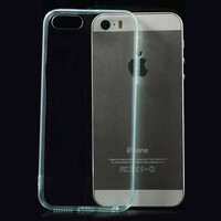 TPU 0.5mm Softcase iPhone 5(s)/SE - Cyaan