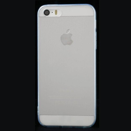 tpu 0 5mm softcase iphone 5 s se blauw