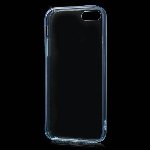 tpu 0 5mm softcase iphone 5 s se blauw