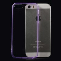 TPU 0.5mm Softcase iPhone 5(s)/SE - Paars