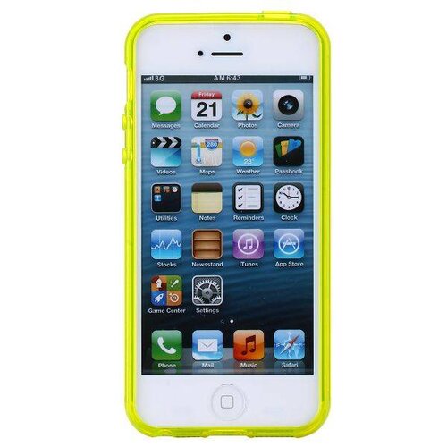 glossy geel tpu iphone 5 case glossy geel tpu iphone 5 case