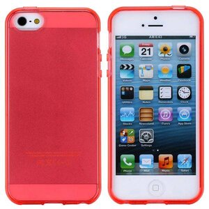 Glossy rood TPU iPhone 5 Case Glossy rood TPU iPhone 5 Case
