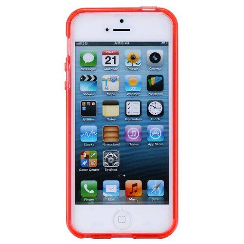 glossy rood tpu iphone 5 case