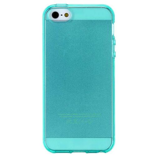 glossy blauw groen tpu iphone 5 case