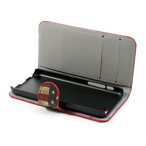pu leren wallet iphone 5c amerikaanse vlag pu leren wallet iphone 5c amerikaanse vlag