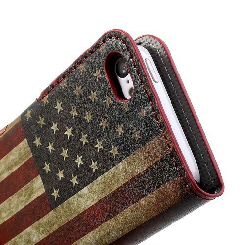 pu leren wallet iphone 5c amerikaanse vlag pu leren wallet iphone 5c amerikaanse vlag