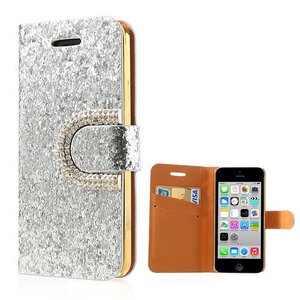 Diamant Leren Hoesje voor iPhone 5c Diamant Leren Hoesje voor iPhone 5c