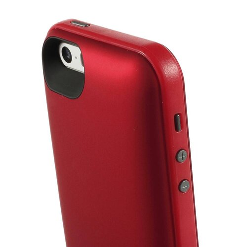1700mah batterijhouder voor de iphone 5 5s rood 1700mah batterijhouder voor de iphone 5 5s rood