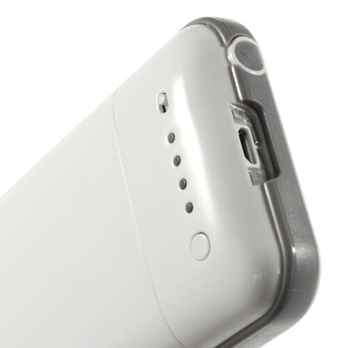 1700mah batterijhouder voor de iphone 5 5s wit