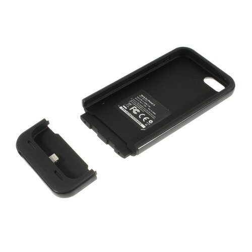 1700mah batterijhouder voor de iphone 5 5s zwart