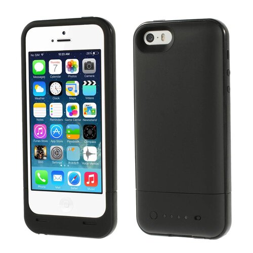 1700mah batterijhouder voor de iphone 5 5s zwart