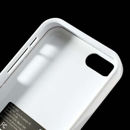 2600mah externe batterij hoesje voor iphone 5c wi 2600mah externe batterij hoesje voor iphone 5c wi