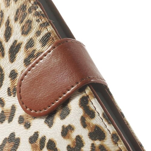 leopard leren wallet case stand voor iphone 5s 5 6931549 leopard leren wallet case stand voor iphone 5s 5 6931549