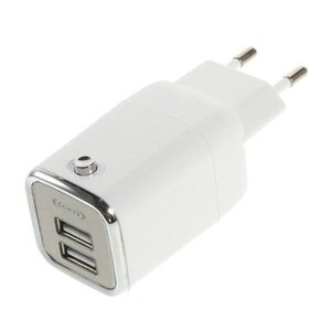 Dual USB-poort muur thuisoplader met Power Aan / Uit-schakelaar Dual USB-poort muur thuisoplader met Power Aan / Uit-schakelaar