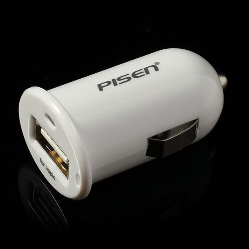 pisen 5v 1a auto oplader universeel
