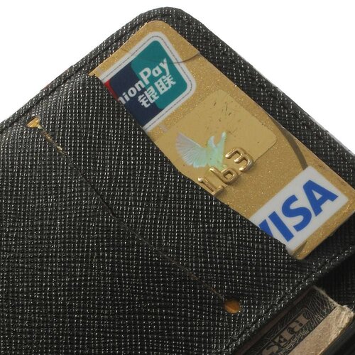 pu leren wallet iphone 5c graffiti