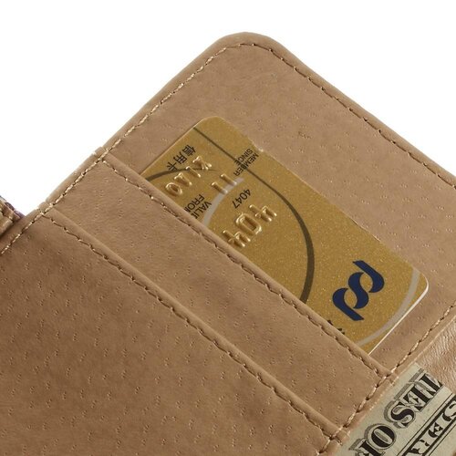 slangenprint pu lederen wallet stand voor iphone 7436505