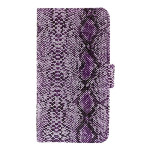 slangenprint pu lederen wallet stand voor iphone 7436505
