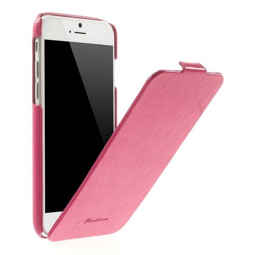 crazy horse pu leren flipcase iphone 6 s roze crazy horse pu leren flipcase iphone 6 s roze