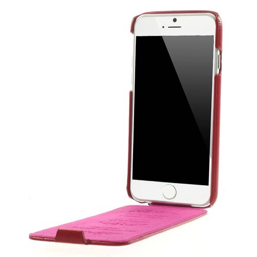 crazy horse pu leren flipcase iphone 6 s rood crazy horse pu leren flipcase iphone 6 s rood