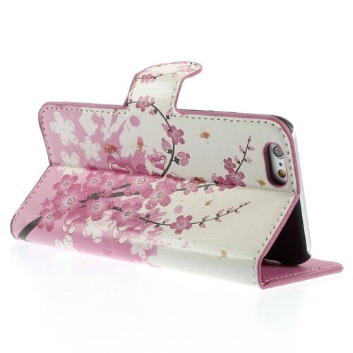 pu leren wallet iphone 6 s pruim bloesem pu leren wallet iphone 6 s pruim bloesem