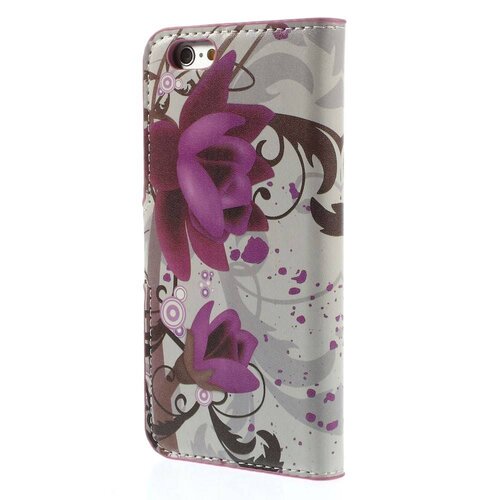 pu leren wallet iphone 6 s elegante lotus pu leren wallet iphone 6 s elegante lotus