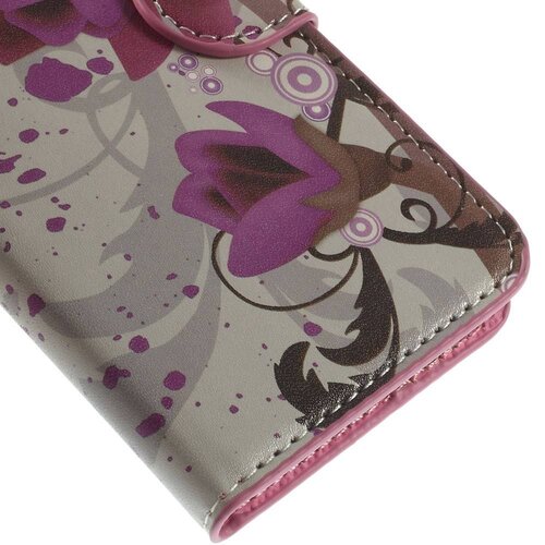 pu leren wallet iphone 6 s elegante lotus pu leren wallet iphone 6 s elegante lotus