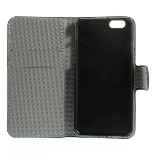 pu leren wallet iphone 6 s 60s bloemen pu leren wallet iphone 6 s 60s bloemen