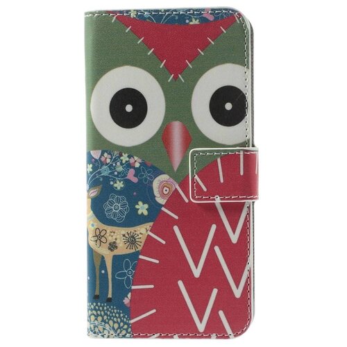 pu leren wallet iphone 6 s vlinders wit
