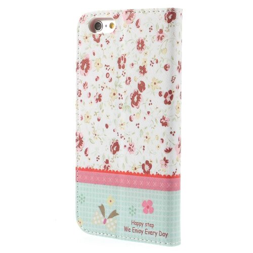 pu leren rhinestone wallet iphone 6 s rode peony pu leren rhinestone wallet iphone 6 s rode peony