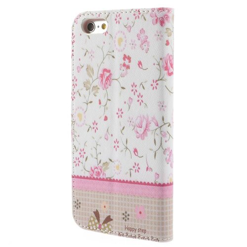 pu leren rhinestone wallet iphone 6 s roze peony pu leren rhinestone wallet iphone 6 s roze peony
