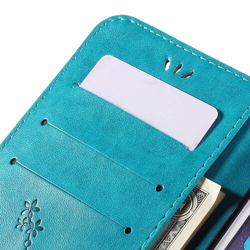 pu leren wallet iphone 6 s vlinders