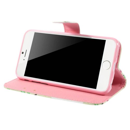 Uilenserie pu leren wallet iphone 6 s uiltjes op tak