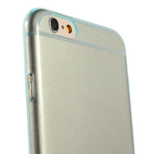 tpu softcase 0 6mm iphone 6 s cyaan