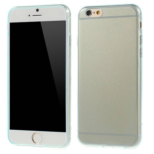 tpu softcase 0 6mm iphone 6 s cyaan