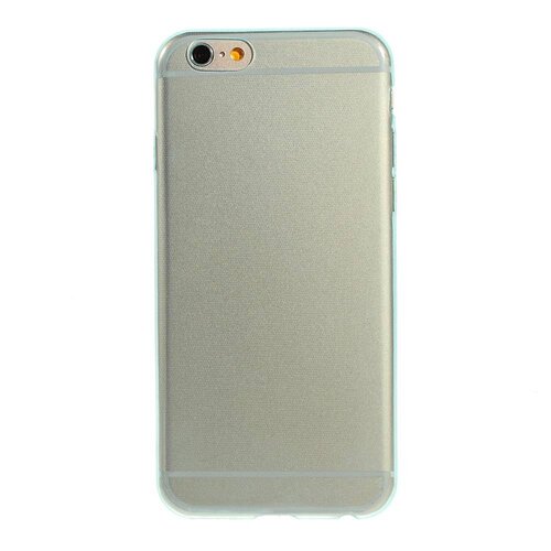 tpu softcase 0 6mm iphone 6 s cyaan