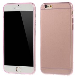 TPU Softcase 0.6mm iPhone 6(s) - Roze TPU Softcase 0.6mm iPhone 6(s) - Roze